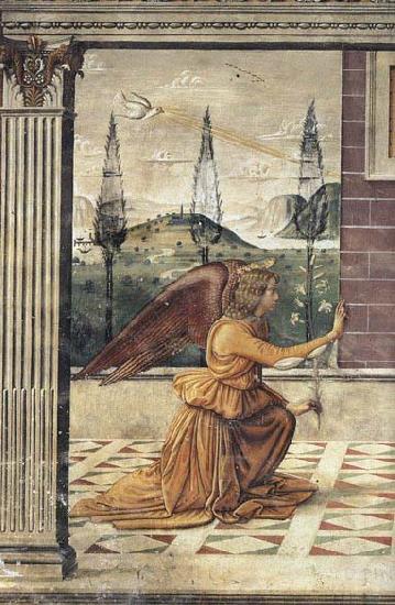 Mainardi, Sebastiano Annunciation oil painting picture